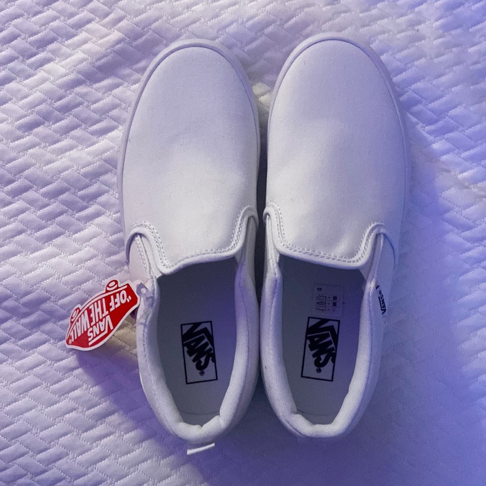 all white vans